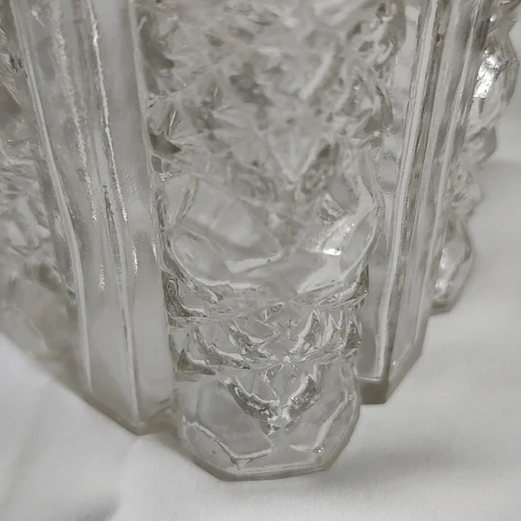 Vintage Glass Bottles with Silver Tops - Picture 2 of 7